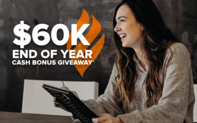 $60K End of Year Cash Bonus Giveaway